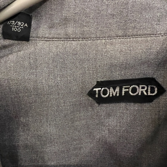 Gray Tom Ford Pearl Buttons Western - Picture 2 of 2